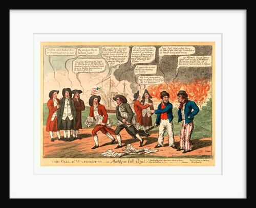 The fall of Washington or Maddy in full flight by Anonymous