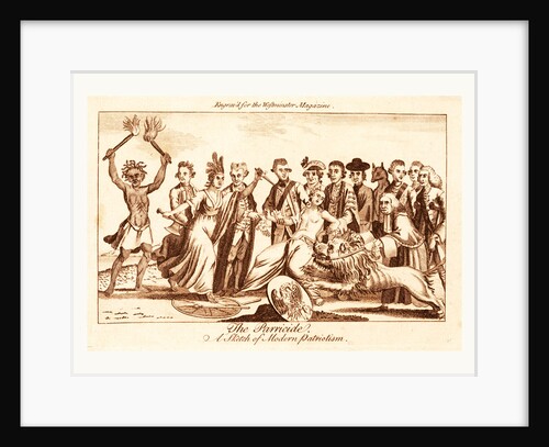 The parricide A sketch of modern patriotism by Anonymous