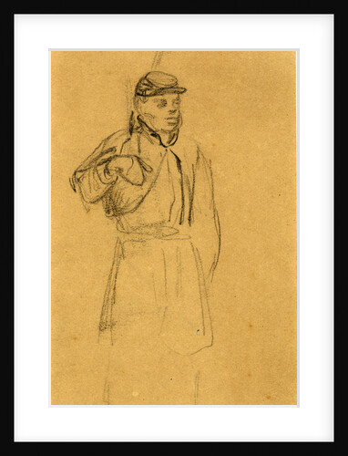 Black soldier by Anonymous