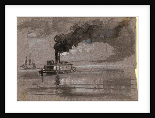 Two steamships by Anonymous