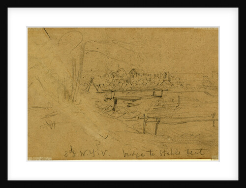 Encampment of 8th New York Volunteers by Anonymous