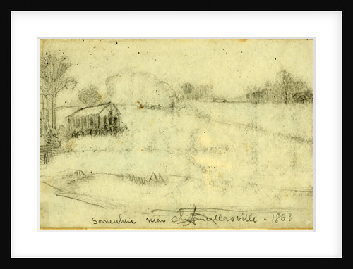 Somewhere near Chancellorsville by Anonymous