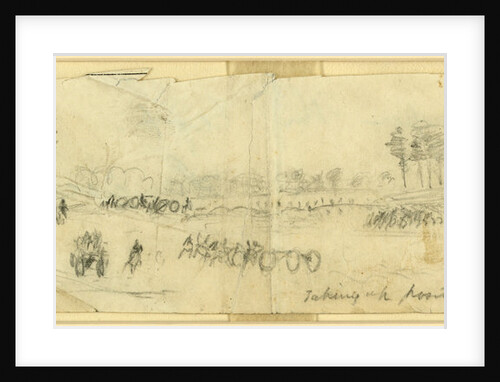 Taking up position, Cold Harbor, June 2 by Anonymous