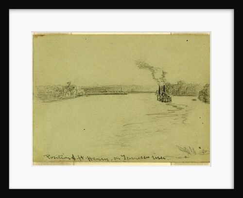 Position of ft. Henry on Tennessee River by Anonymous