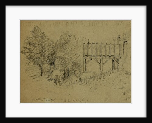 Water Tank, W.& A.R.R by Anonymous