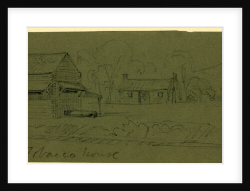 Tobacco house by Anonymous