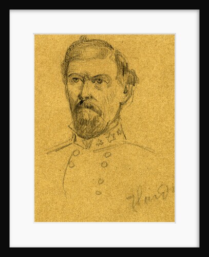 Confederate General William Joseph Hardee, between 1862 November and 1863 January by Anonymous