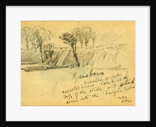 Geisboro, cavalry depot by Anonymous