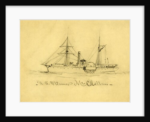 U.S. Steamer McClellan by Anonymous