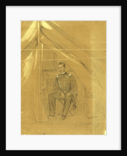 Colonel Hawkins 9th reg. N.Y.S.V, 1861 by Alfred R Waud