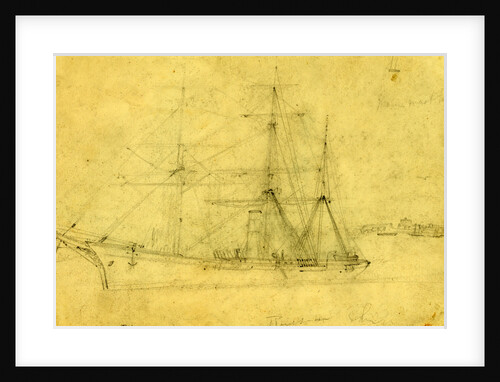 Russian ship by Alfred R Waud