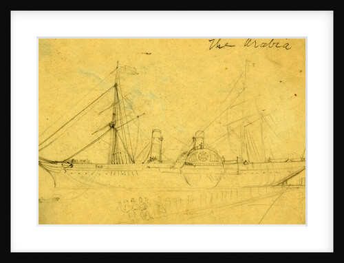 The Arabia by Waud, Alfred R. (Alfred Rudolph), 1828-1891, artist by Alfred R Waud