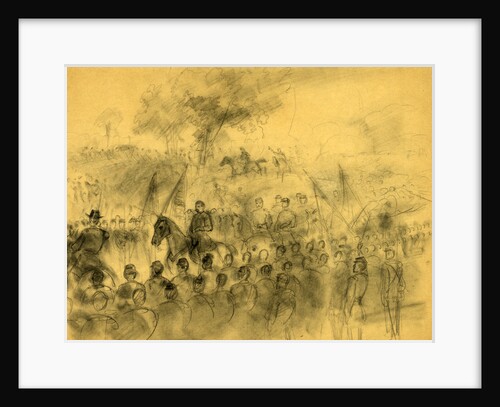 Farewell to the Army. Warrenton, 1862, 1862 November 10 by Alfred R Waud