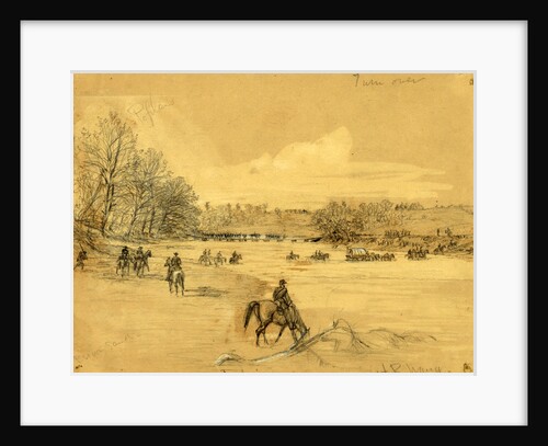 Ely's Ford, 1864 May 4 by Alfred R Waud