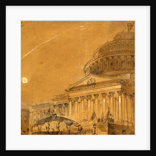 Great War Meeting at Washington, District of Columbia, August 6, 1862, 1862 August 6 by Alfred R Waud