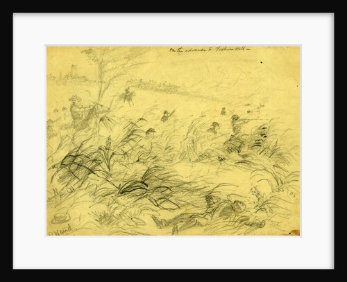 On the advance to Fishers Hill, 1864 September 2 by Alfred R Waud