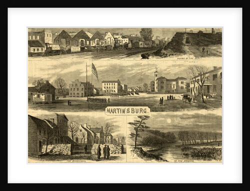 Views in and around Martinsburg, Virginia, 1864 December 3 by Alfred R Waud