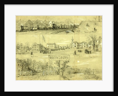 Martinsburg, 1864 ca. December 3 by Alfred R Waud