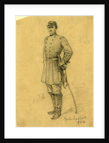 Genl Ludlow, 1864 by Alfred R Waud