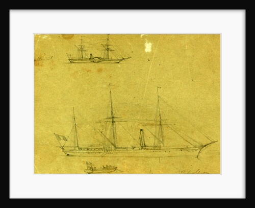 Cattena? and Jerome Napoleon by Alfred R Waud