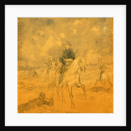 Hancock at Gettysburg, 1863 July 1-3 by Alfred R Waud