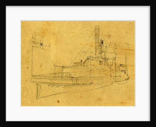 A boat by Alfred R Waud