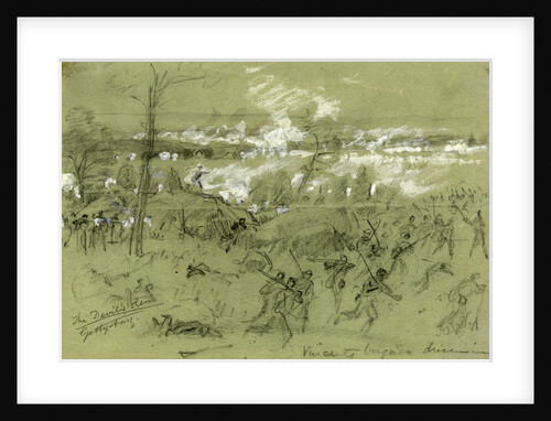The Devil's Den Gettysburg by Alfred R Waud