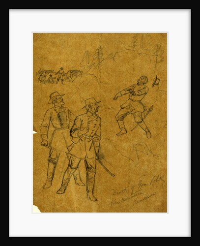 Death of Gen. Polk Pine Mountain, Kennesaw by Anonymous