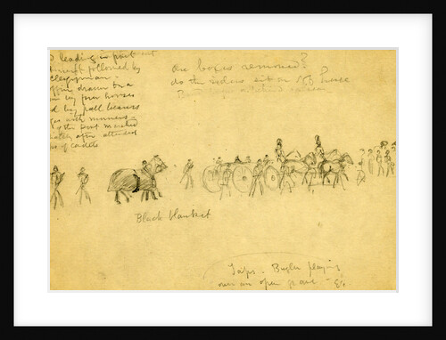 A military funeral by Alfred R Waud