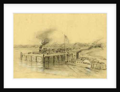 Train of prisoners by Alfred R Waud
