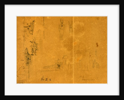Three sketches including 'Arrival of Zouaves,' city or town street, and a soldier by Alfred R Waud