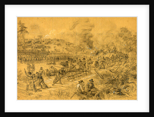 Destruction of Genl. Lees lines of Communication in Virginia by Genl. Wilson by Alfred R Waud