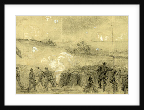Midnight before Petersburg by Alfred R Waud