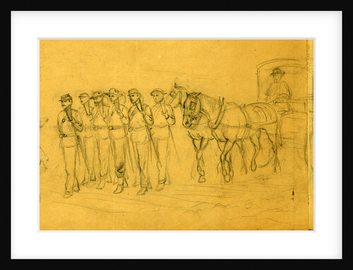 Funeral march by Alfred R Waud