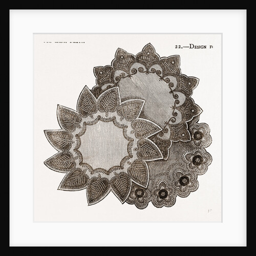 Design For Lamp Mats by Anonymous