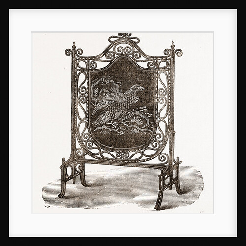 Fire-screen by Anonymous