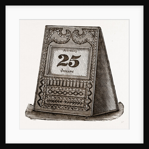 Ornamental Almanac by Anonymous