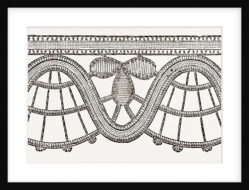 Lace Eeging For Washing Materials by Anonymous