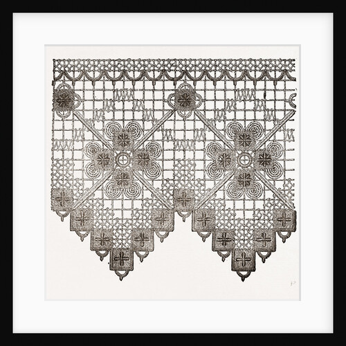 Border In Netted Guipure by Anonymous