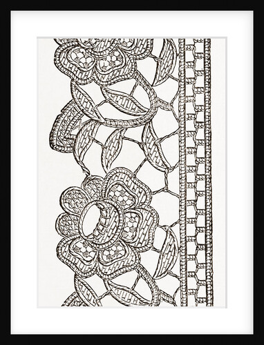 Lace Edging For Washing Materials by Anonymous