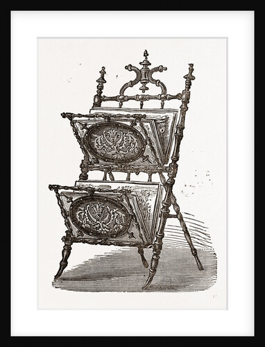 Stand And Folio For Newspapers by Anonymous