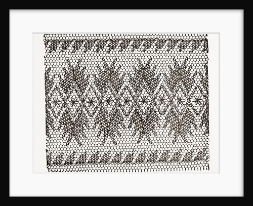 Design For. Darning On Net by Anonymous