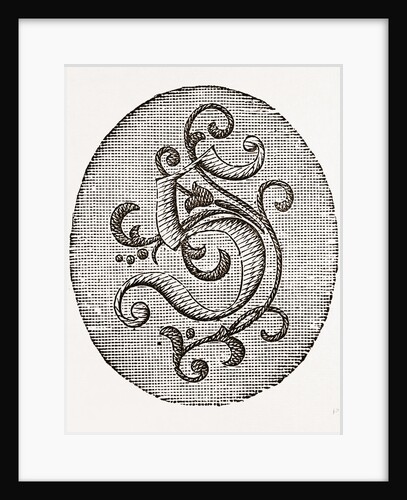 Initial For Underlinen (s.) by Anonymous