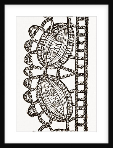 Lace Edging For Underlinen by Anonymous