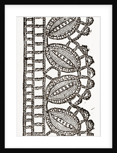 Lace Edging For Underlinen by Anonymous