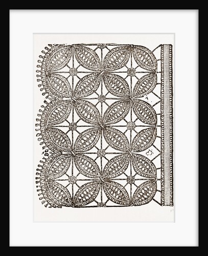 Lace Edging For Underlinen by Anonymous