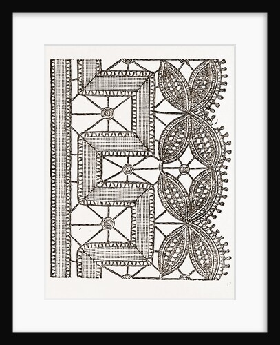 Lace Edging For Underlinen by Anonymous