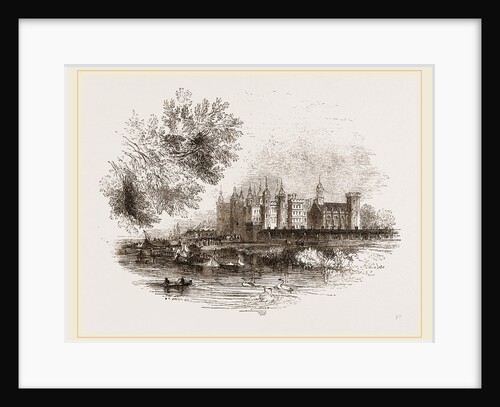 Richmond Palace in the olden time, London UK by Anonymous