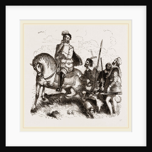 Going to the Field with the Hawk by Anonymous