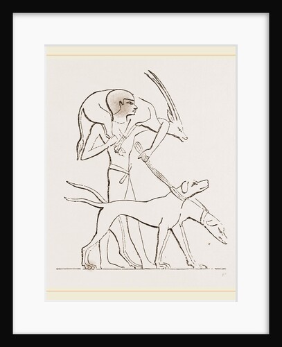 From an Egyptian Painting by Anonymous